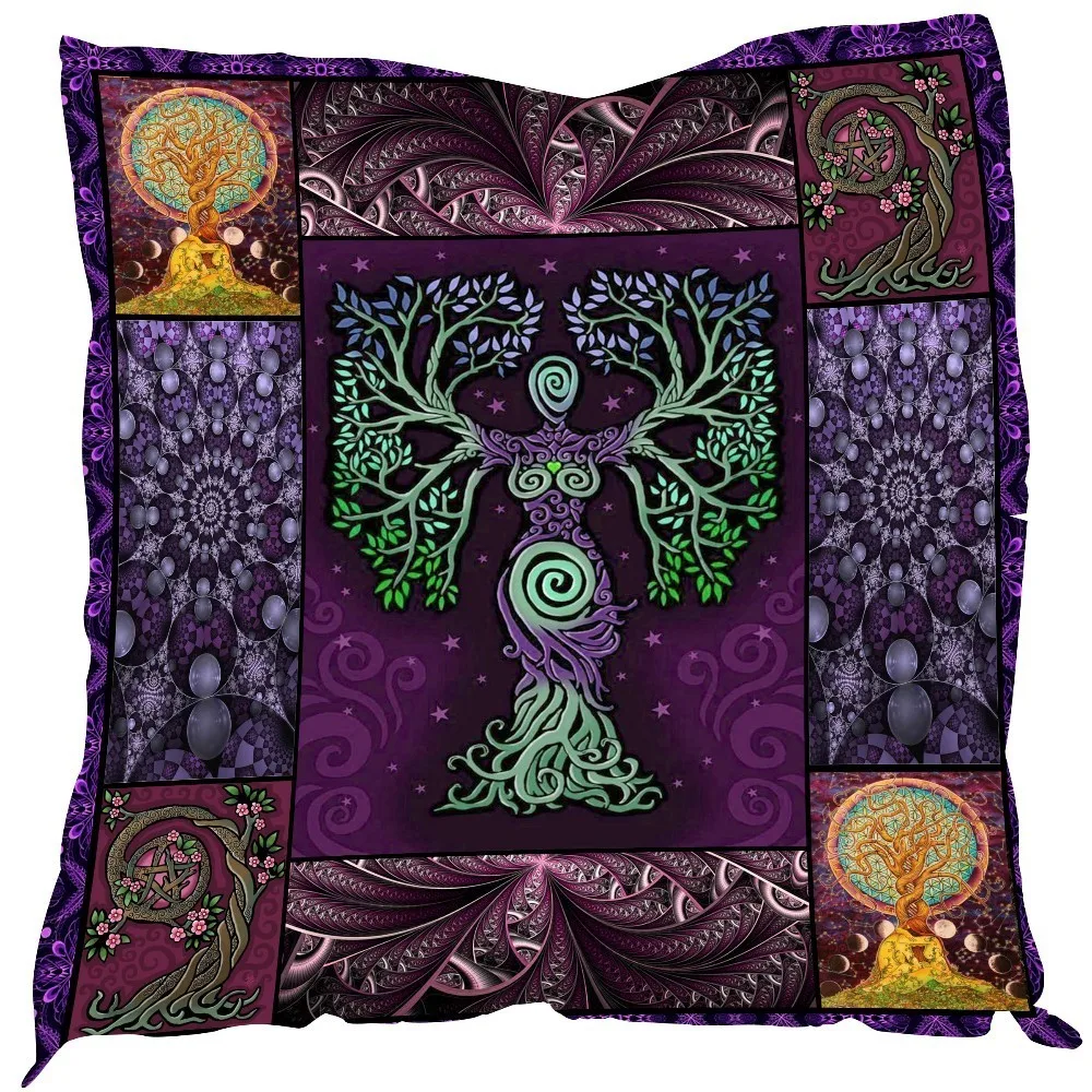 Абстрактный узор с изображением леса домашний диван покрывало одеяло