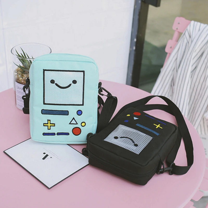 1 шт. женский холщовый мини-кошелек для телефона |