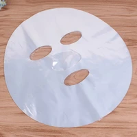200pcs uncompressed plastic disposable face mask diy soft pure facemask sheet beauty tools breathable face mask sheet paper