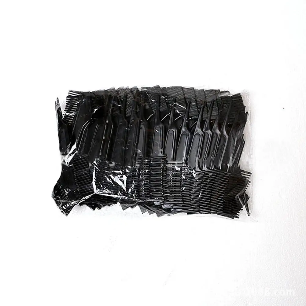 Хоббилан двухсторонний контроль края расческа для волос пластиковая краска