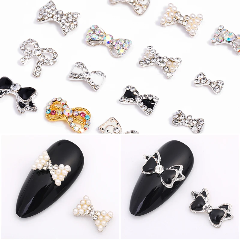 4 шт./компл. металлическая 3D лента для украшения ногтей золотистого цвета