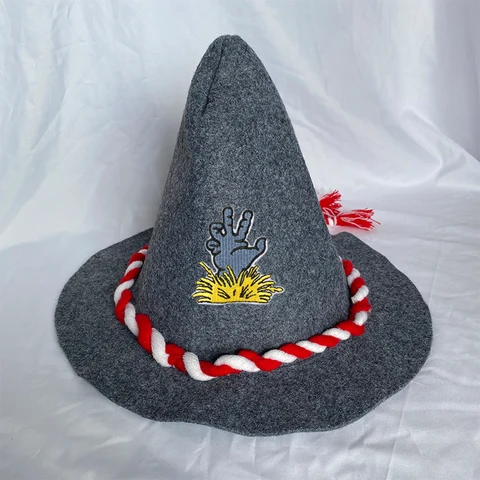 Модная шапка для косплея, вечеринки, Хэллоуина, однотонные кепки унисекс с острым носком, кепка ведьмы, разнообразные подарки для друзей, топы, шляпы
