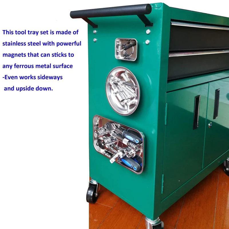 Магнитные детали лоток для винтов гаек болтов органайзер хранения контейнер