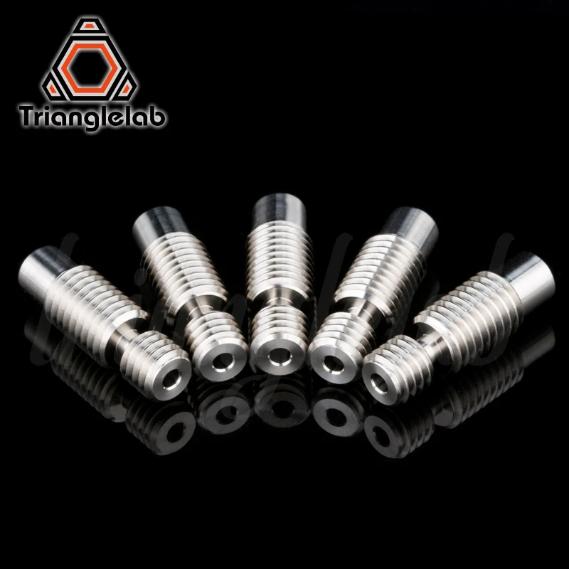 Trianglelab, новинка, высокое качество, GRADE5 V6, титановый сплав, Тепловой разрыв для E3D V6, HOTEND, нагревательный блок, 1,75 мм, нить, гладкая