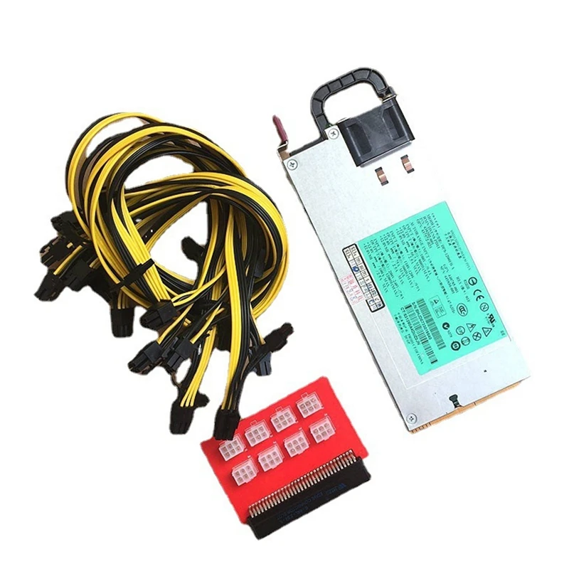 

1200W Power Supply Server DPS-1200FBA for HP DL580G5 438202-001 Switching Power for Graphics Card BTC Mining