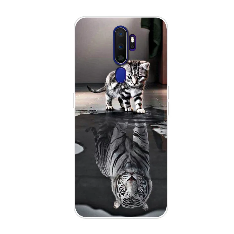 6 5 ”чехол для OPPO A5 A9 2020 Чехол Мягкий ТПУ чехол телефона Reno 2Z 2F 2 Capa|Бамперы| |