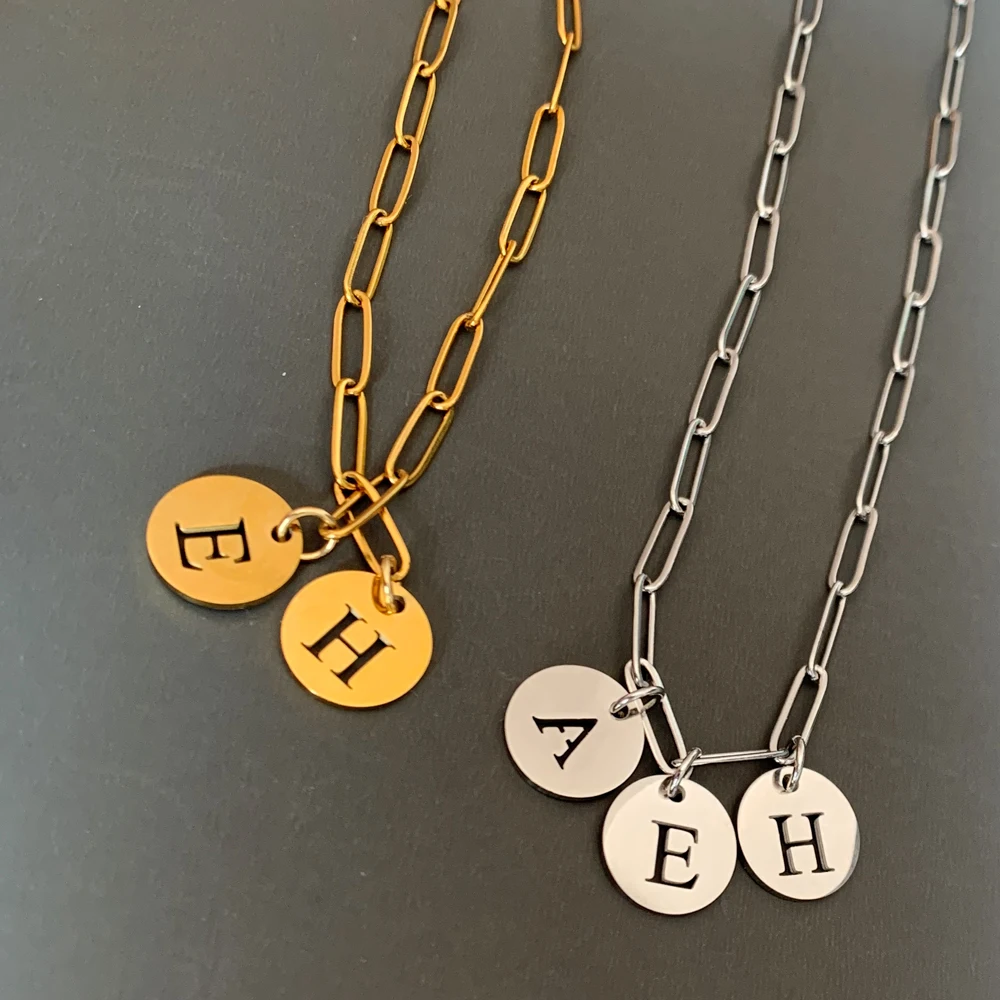 Индивидуальный стиль искусственный алфавит буквы круглые подвески классическое