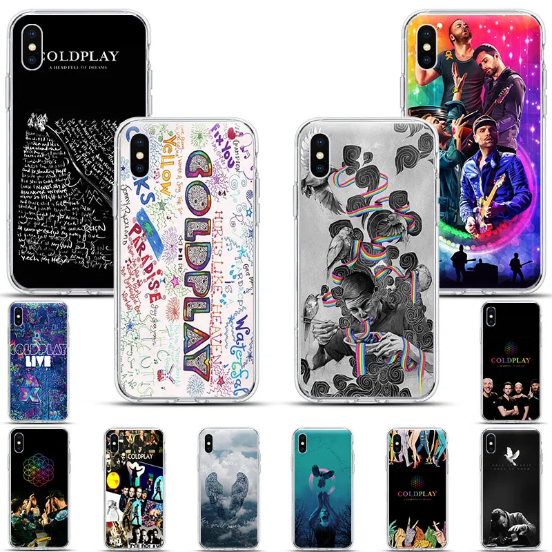 Coldplay поп повседневной жизни чехол для телефона iPhone 12 11 Pro XS Max XR X 7 8 6s плюс SE2020 5