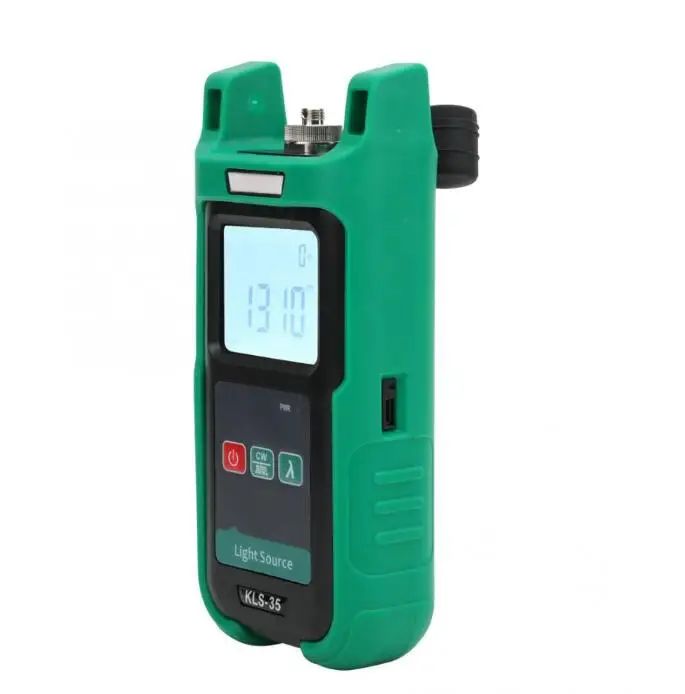 

Optic fiber power meter KPM-35 and Singlemode Fiber Optical Light Source KLS-35 mini light