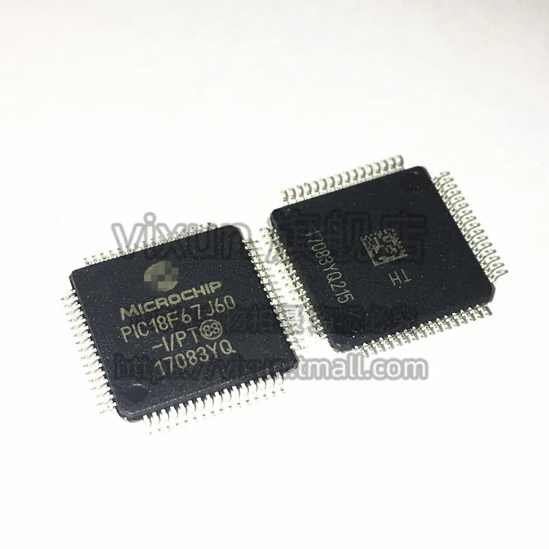 

Free shipping PIC18F67J60-I/PT TQFP-64 PIC8MCU 128KB 10PCS
