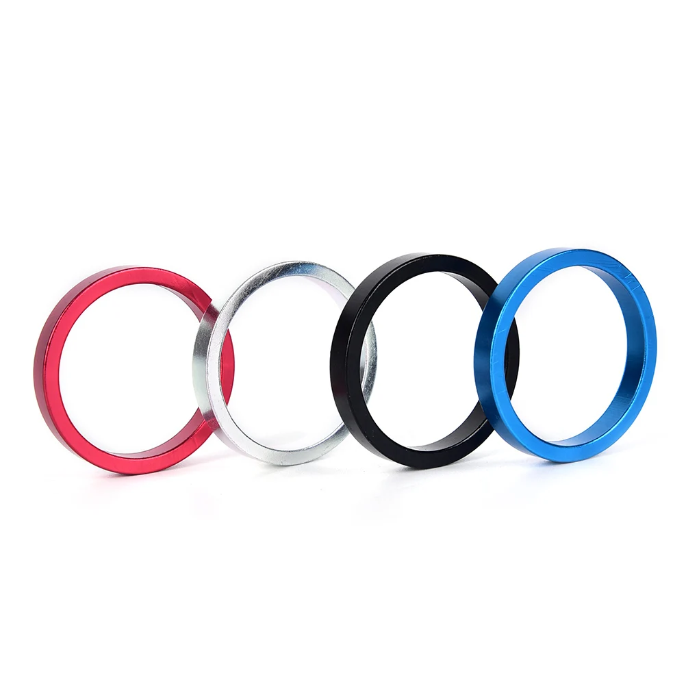 4 шт./компл. алюминиевая шайба для велосипедной гарнитуры передней вилки горного