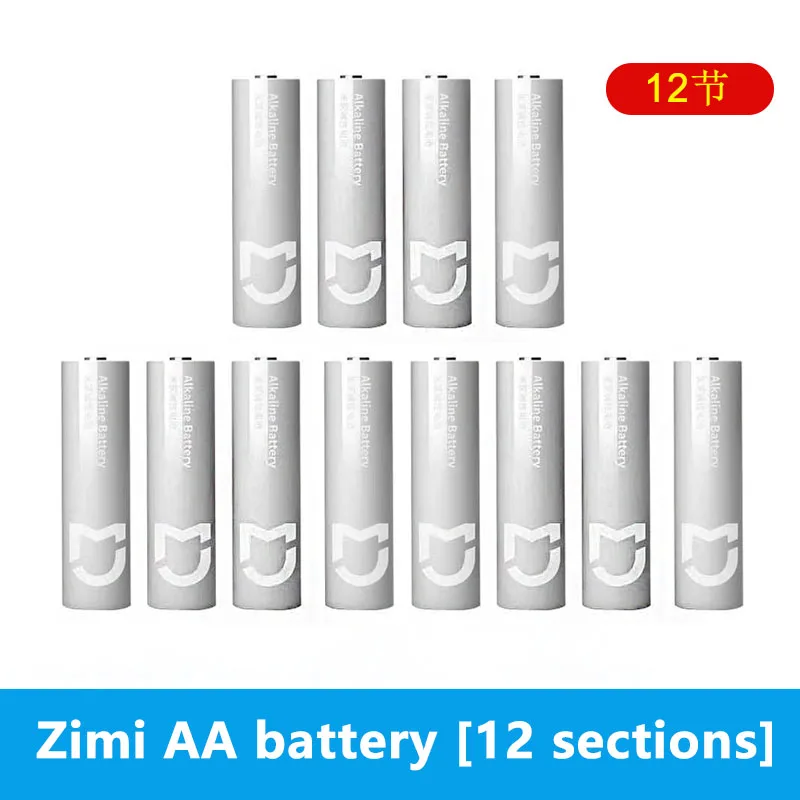 Комплект щелочных батарей 24 шт./лот Xiaomi Youpin ZMI AA 1 5 в для камеры мыши клавиатуры