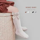 Носки детские хлопковые, сетчатые, с бантом, для девочек, на веснулето, 2021