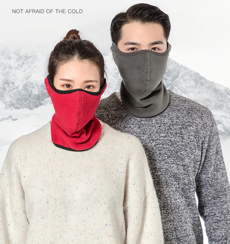 

Autumn & winter warm neck mouth mask earmuffs outdoor riding men &women cold-proof windproof dustproof all-inclusive face mask