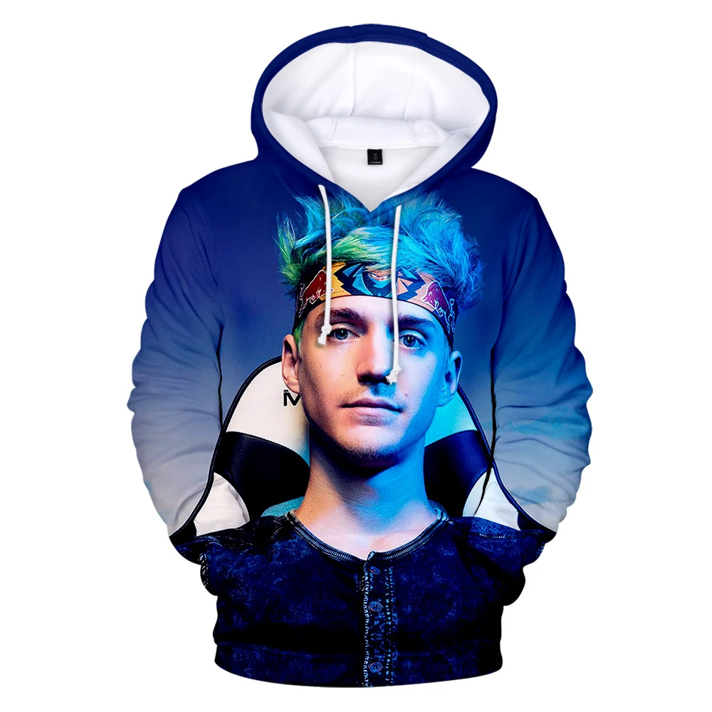Толстовки Ninja 3D для мужчин и женщин толстовки повседневные топы в стиле Харадзюку