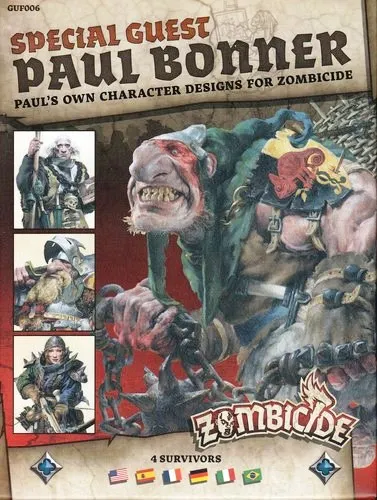 Zombicide: Black Plague Special Guest Box – Paul Bonner|Настольные игры| |