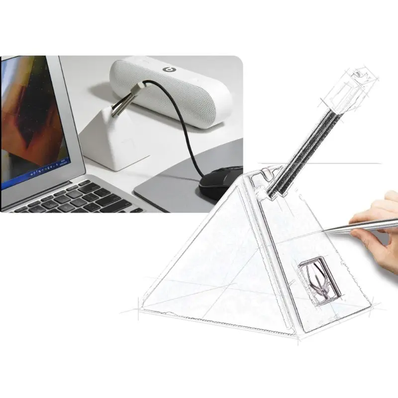 Новинка оригинальный держатель кабеля для мыши Hotline игр зажим шнура органайзер