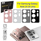 Защитный экран для Samsung Galaxy Note 20, 20 Ultra, металлическое кольцо, алюминиевый сплав, защита от царапин