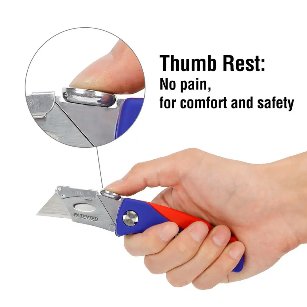 WORKPRO складной нож универсальный с 5 лезвиями Режущий Инструмент электрика