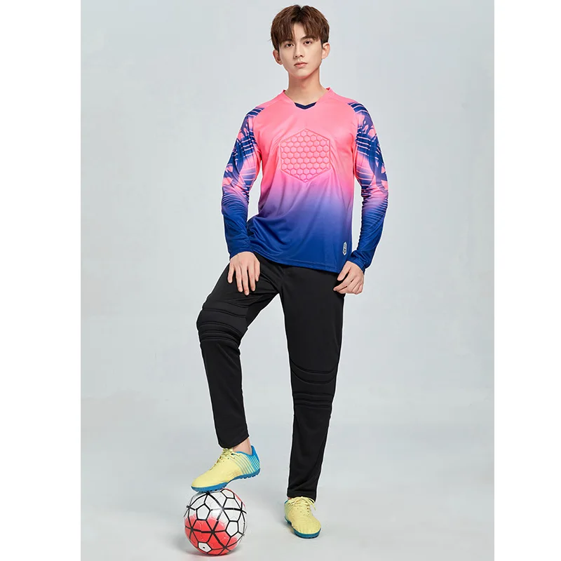 2021 Новый Для Мужчин's Футбол костюм вратаря футбольные ворота униформа для