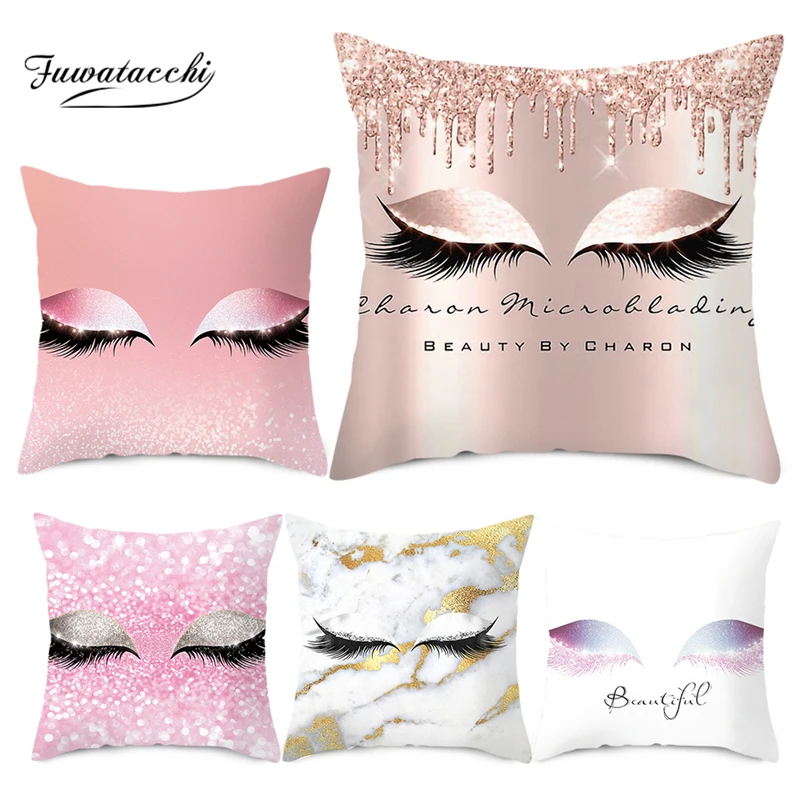 Fuwatacchi Очаровательная подушка для губ наволочка домашней свадебной подушки с