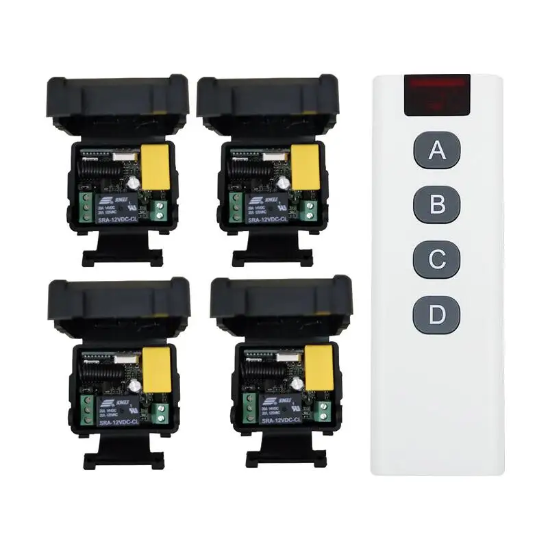 RF мини беспроводной пульт дистанционного управления Переключатель AC 220 В 1