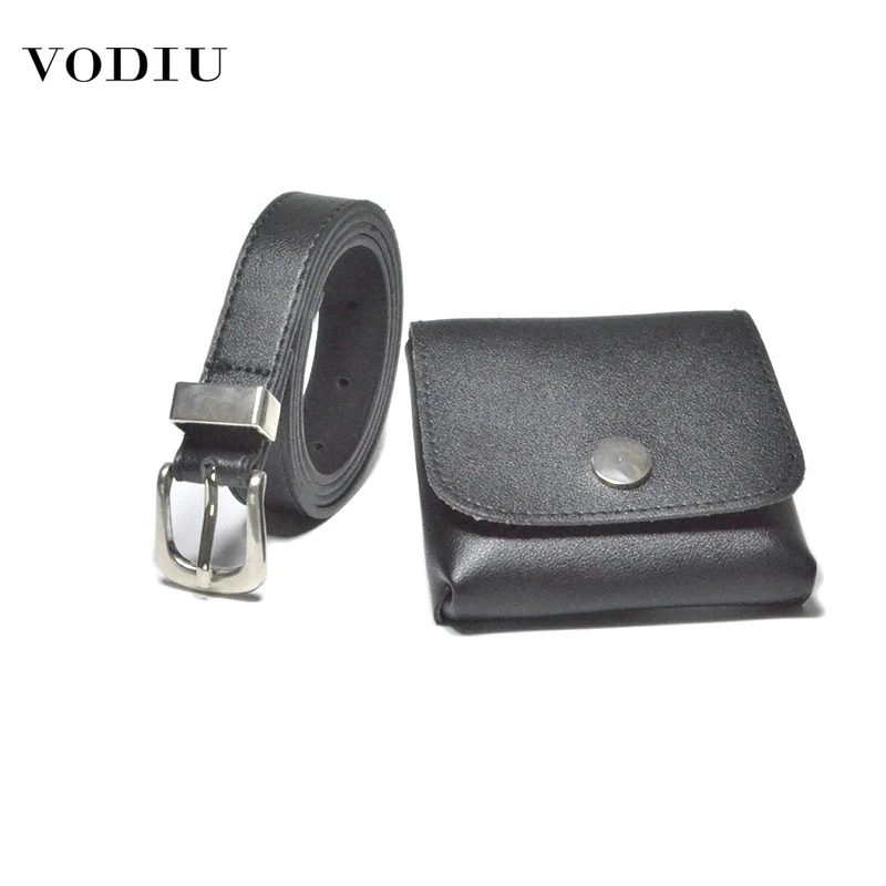 Новинка 2019 Женская поясная сумка кожаные дамские ремни модные простые