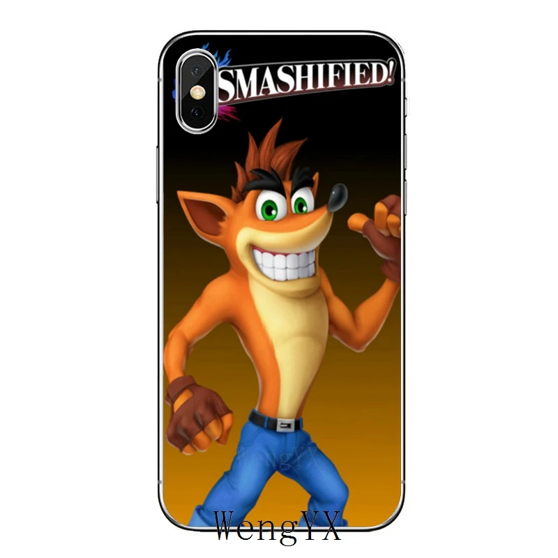 Soft Cover Case For Xiaomi Redmi Note 7 6 6A 5A 4 4A 3 pro S2 5 plus 4x Pocophone F1 Crash Bandicoot | Мобильные телефоны и