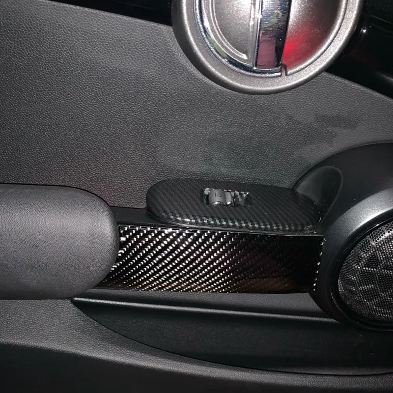 Автомобильный интерьер из углеродного волокна накладка на дверную ручку