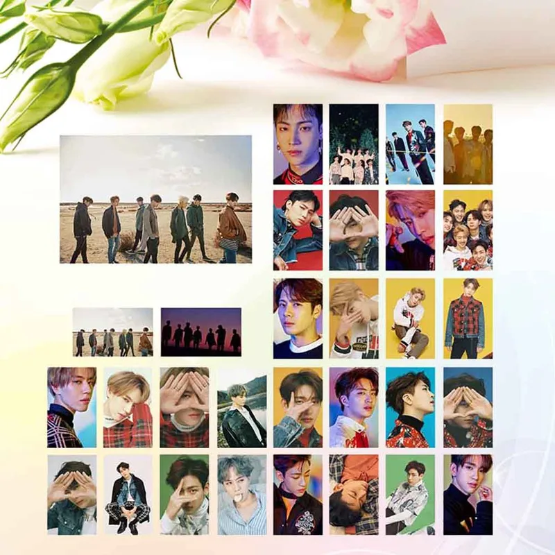 30 шт./компл. KPOP GOT7 фото карточные фотографии LOMO карты самодельные принадлежности