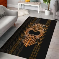 hawaii polynesian area rug hawaiian floor mat rug non slip mat dining room living room soft bedroom carpet