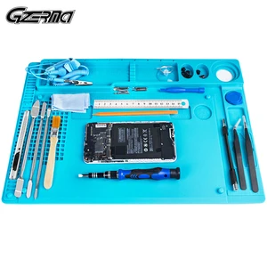 Силиконовый коврик для ремонта телефонов, паяльный коврик, теплоизоляция, ремонт электроники, для мобильных телефонов, ноутбуков, часов, термостойкий Коврик 932 F