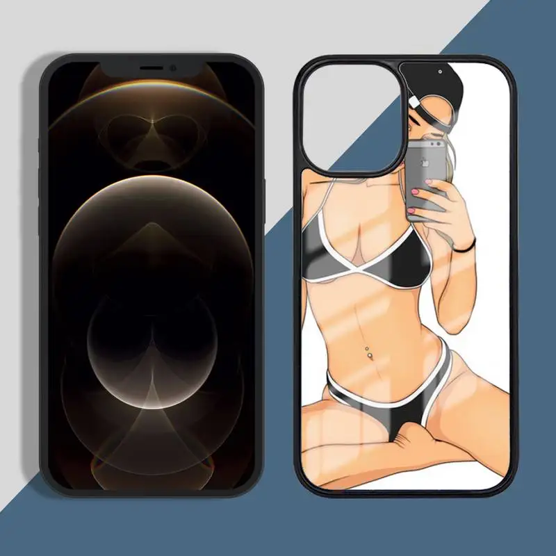 

Sexy Hot Girl Summer Twerk Phone Case for iPhone 11 12 pro XS MAX 8 7 6 6S Plus X 5S SE 2020 XR Hard PC