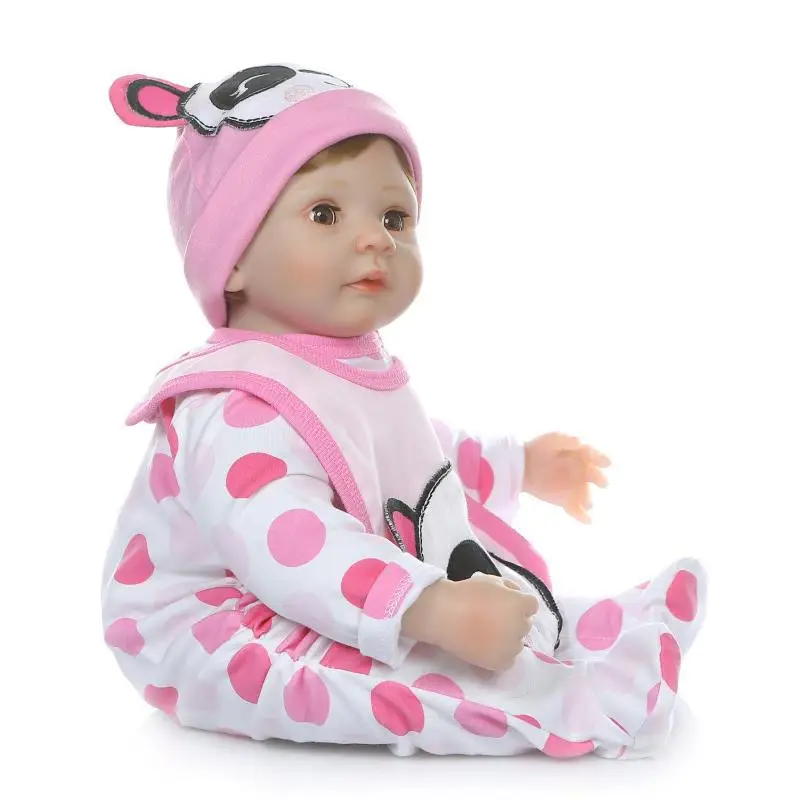 

55cm Reborn Baby Doll And The Clothes Simulation Dolls Kids Toys Fashion Doll Playmate Doll Creative Christmas Birthday Gift