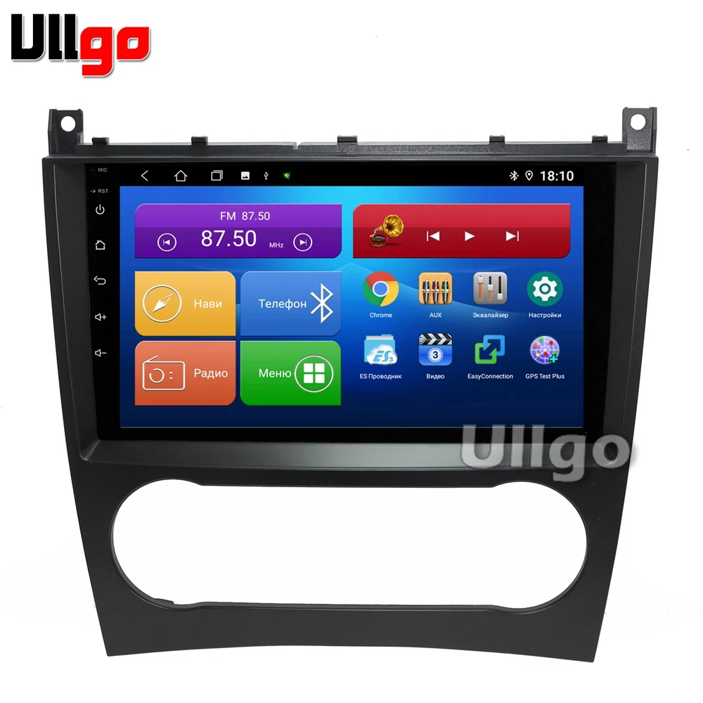Android автомобильный DVD GPS для Mercedes Benz C Class W203 2004-2007 C200 C230 C240 C320 C350 CLK W209 Головной блок