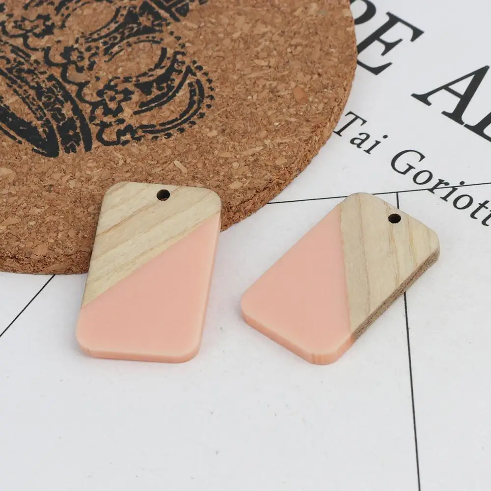 DoreenBeads модная деревянная серия подвесок с эффектом дерева подвески из смолы