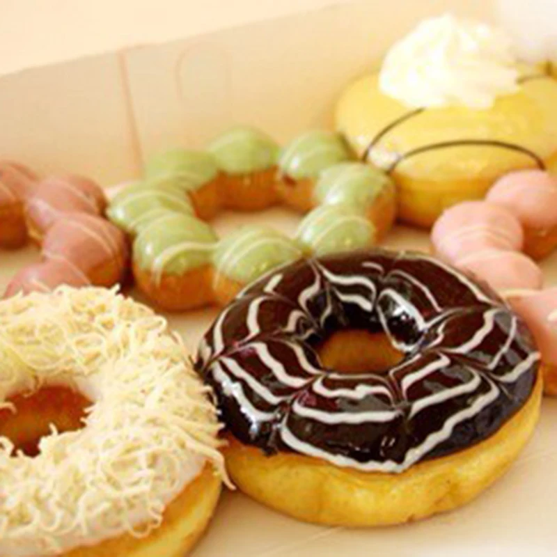 1 шт. практичный инструмент для пончиков резак вафель и форма сладких блюд конфет