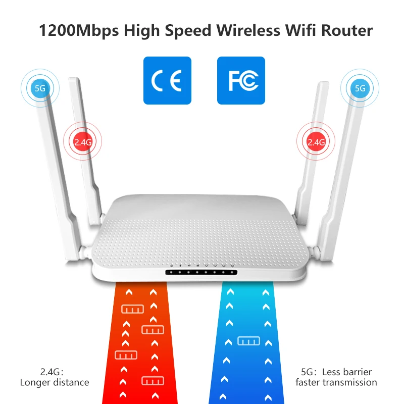 Wiflyer WE2426 MTK7628AN + 7621E беспроводной маршрутизатор с двойным чипом высокой мощности 4