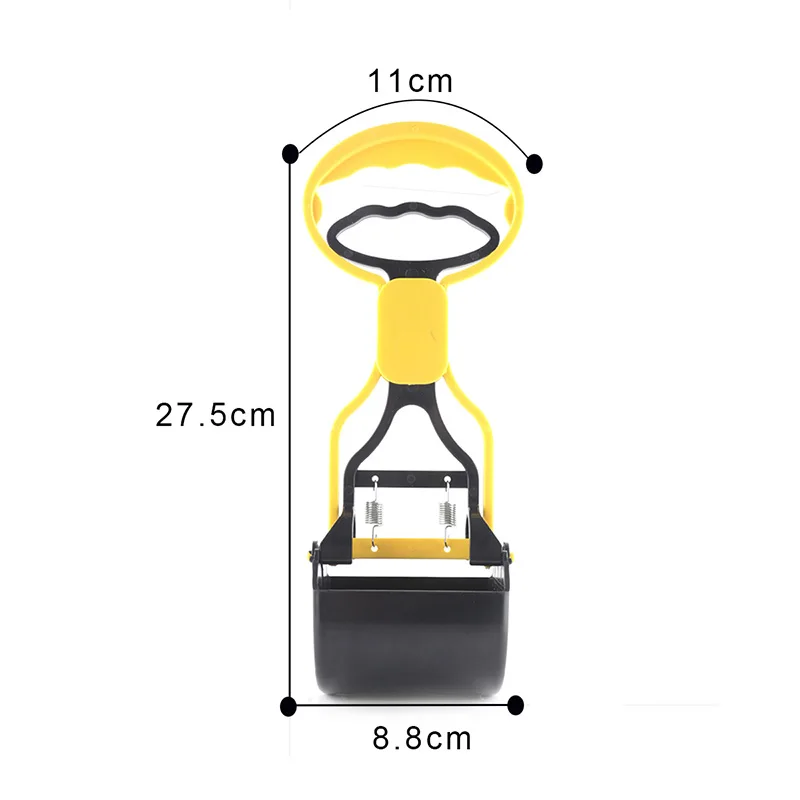 Pet Pooper Scooper длинный захват ручки совок для уборки собачьих экскрементов очистка