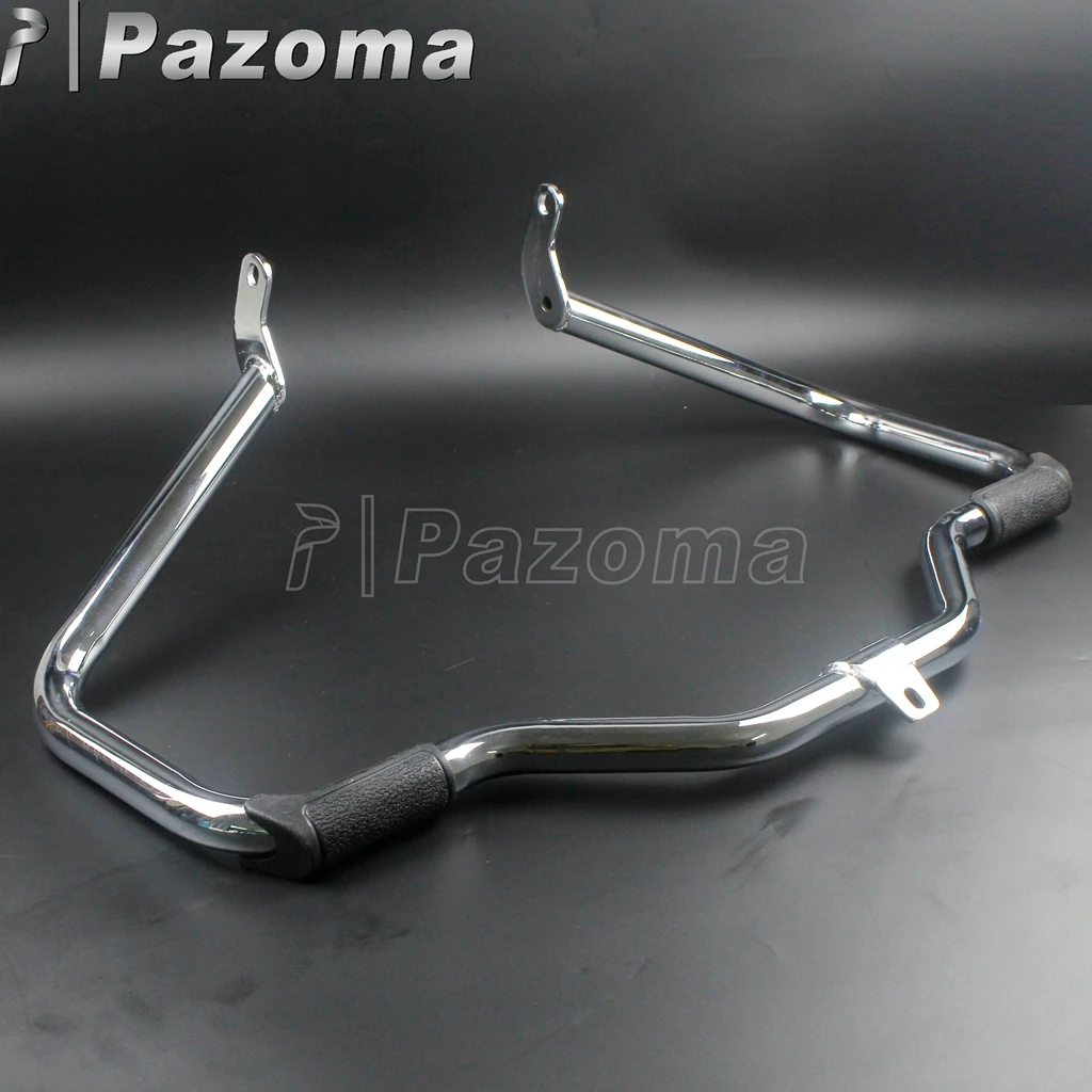 32 мм хромированный аварийный бампер для шоссе защита двигателя Harley Softail Fat Bob Deluxe