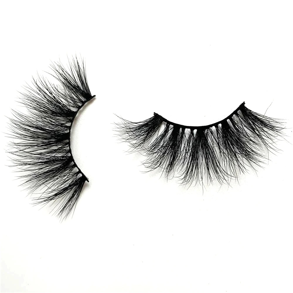 25 мм норковые лаши 100% ручная работа натуральные толстые ресницы для глаз