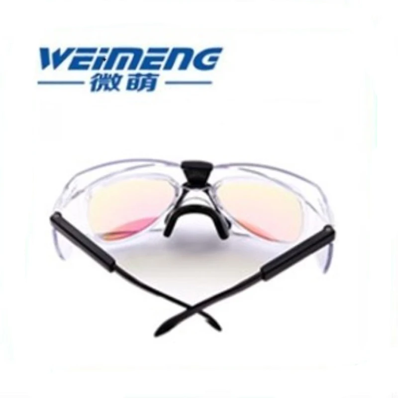 Weimeng брендовые лазерные защитные очки CO2 9900nm 11000nm двухслойные светоотражающие с