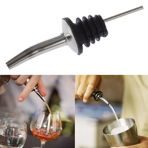 Нержавеющая сталь Ликер Spirit Pourer Flow бутылка для вина Pour Spout Stopper Barware|Аэратор вина| |