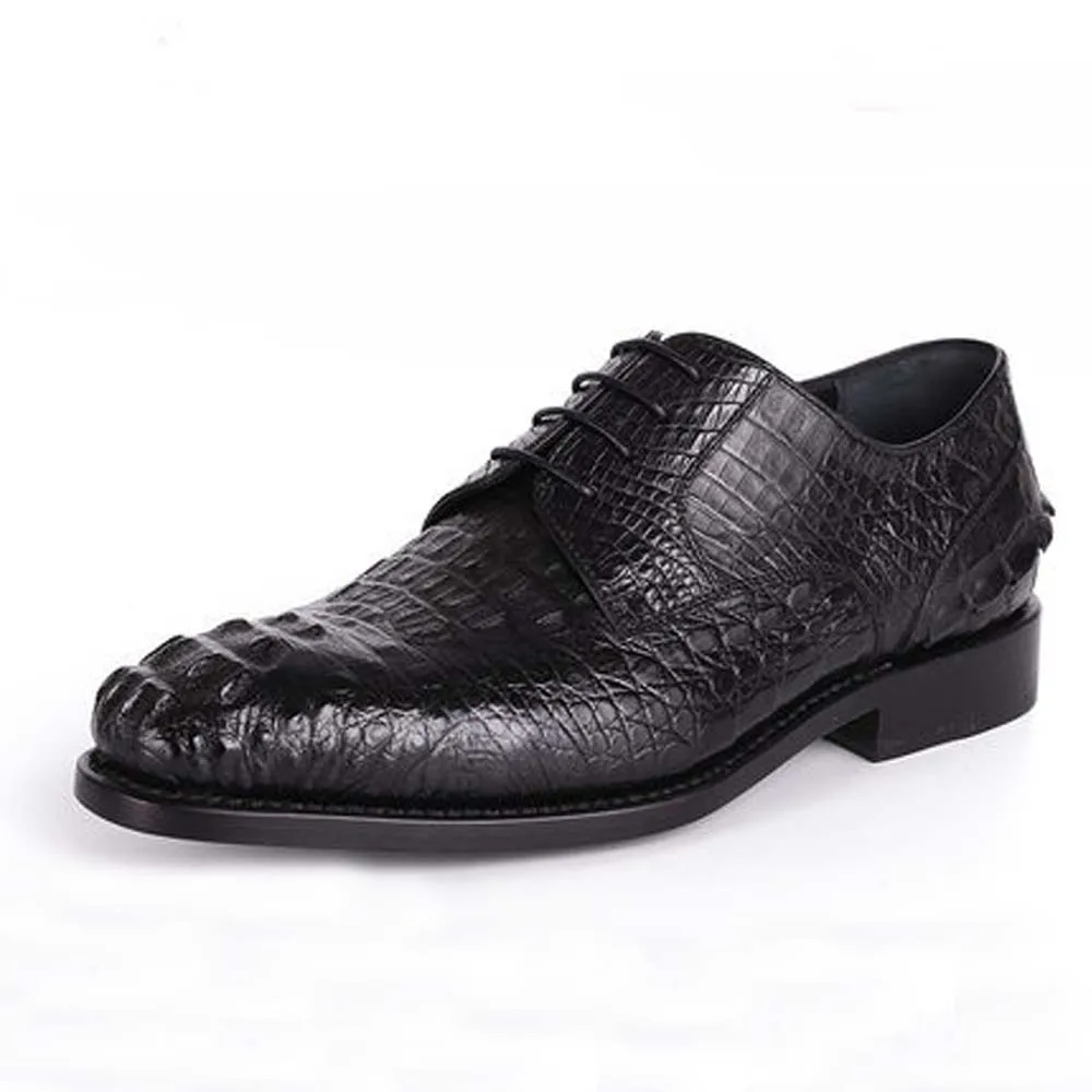 

gete new crocodile skin men dress Shoes business affairs Casual male formal shoes men wear male crocodile shoes