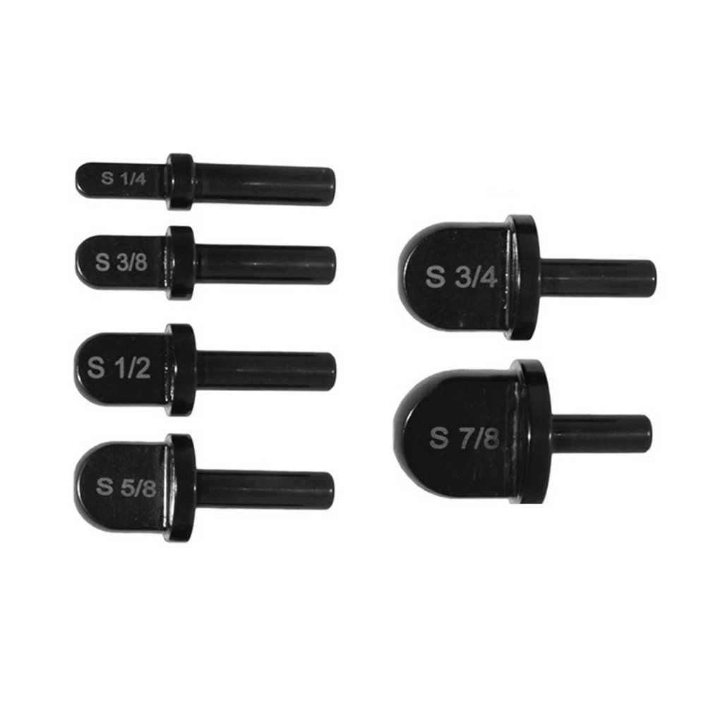 

6pcs Air Conditioner Copper Pipe Swaging Tool Round Handle Tube Expanders 7/8 3/4 5/8 1/2 3/8 1/4 Inch