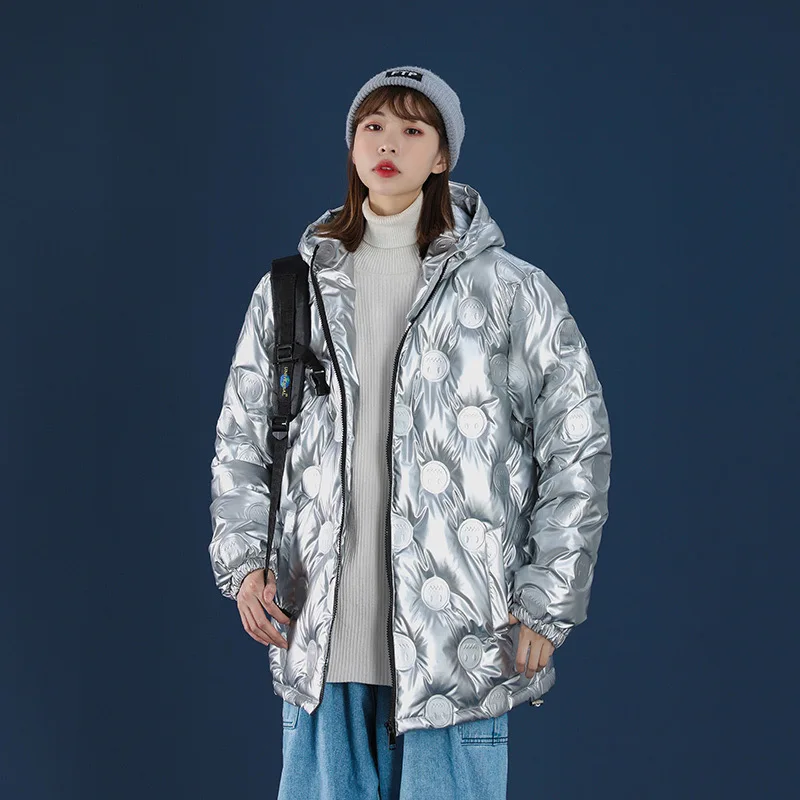 

2021 New Winter Hooded Winter Women's Jacket Fashion Casual Slim Warm Down Jackte Coat Brand Ladies Parkas Outwear Water Proof
