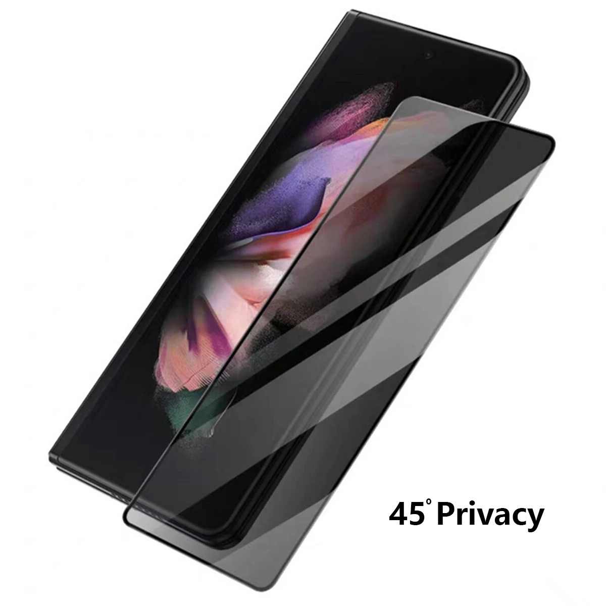

Anti-Peeping Privacy Tempered Glass For Samsung Galaxy Z Fold 2 3 4 Full Glue Cover Screen Protector Film 9H HD Protective Glass