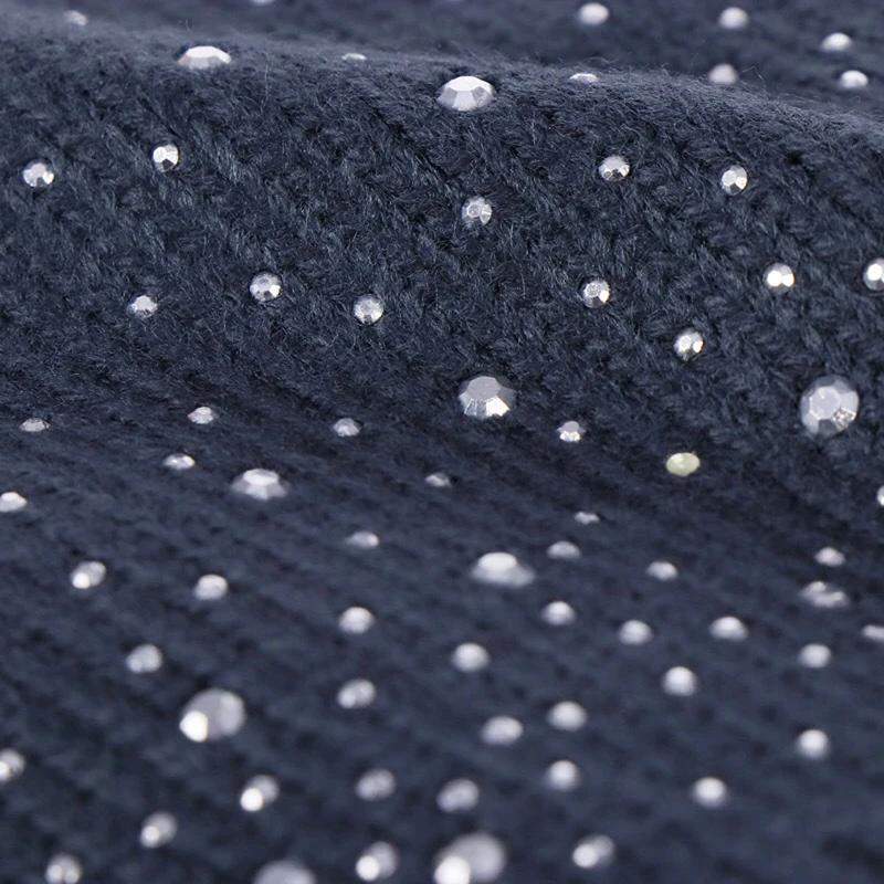 

Women Soft Knitting Skullies Beanies Hat Winter Autumn Beanie Hats Female Fashion Glitter Knitted Caps