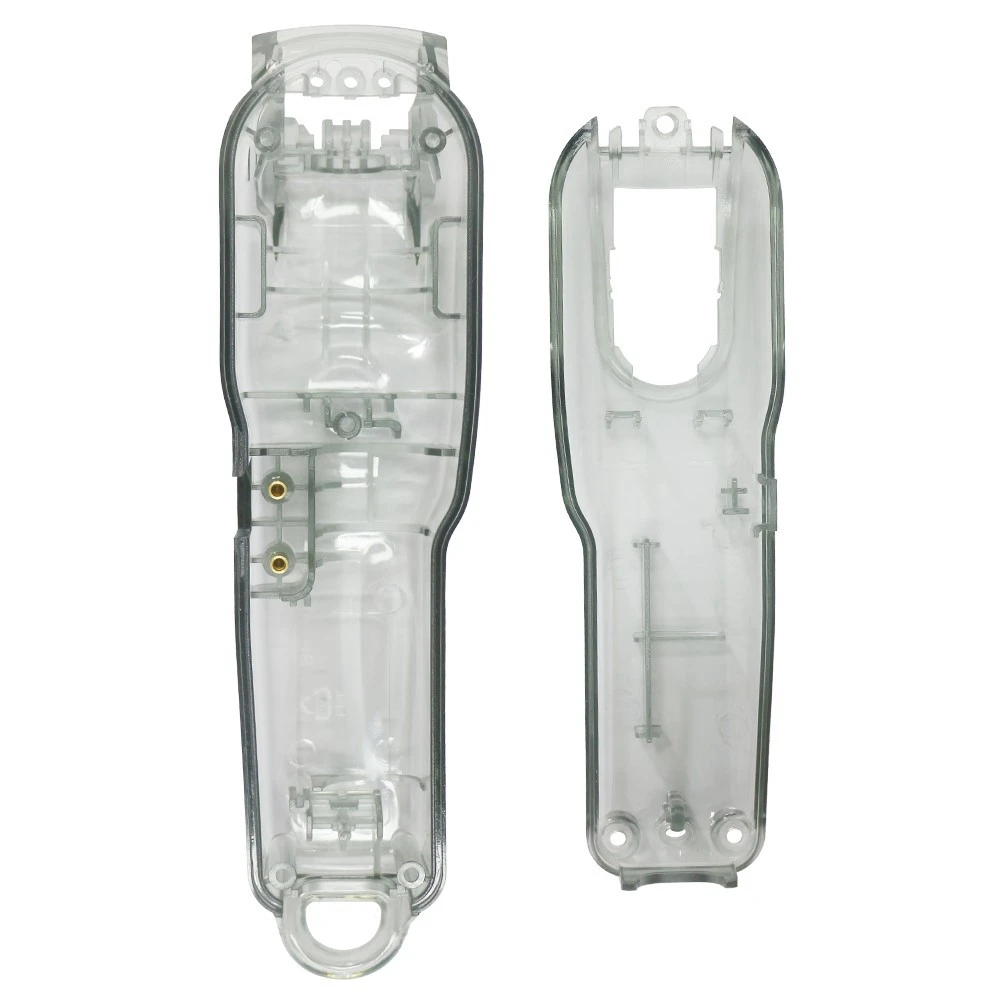 

1Set Gray Hair Clipper Back Housing Cover Clear Front Lid for Hair Trimmer Tools Kit