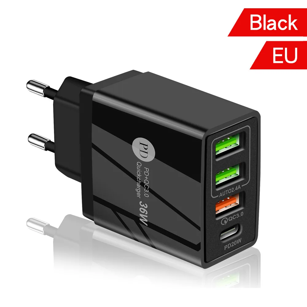 

Quick Charge 3.0 For iPhone Charger Wall Fast Charging For Samsung Xiaomi Huawei Mobile Phone Chargers Adapter Dropshipping 610